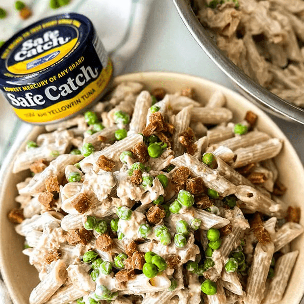 Safe Catch Tuna in a pasta salad at Navigate CPG, a Costco broker.