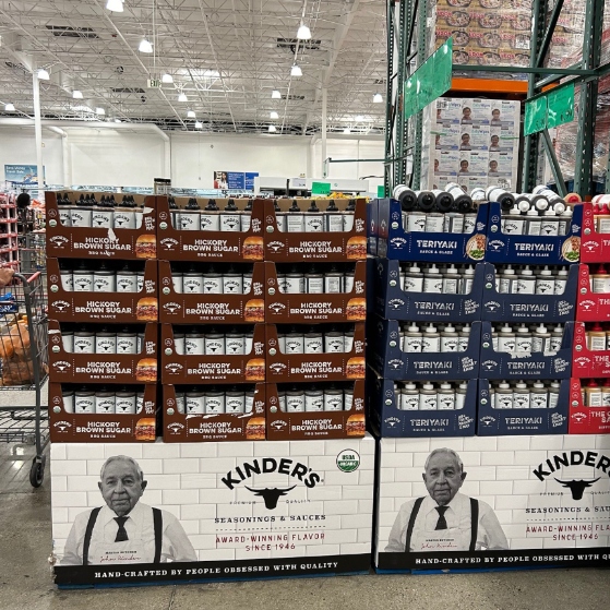 Kinders pallets at Navigate CPG, a food brokerage firm.